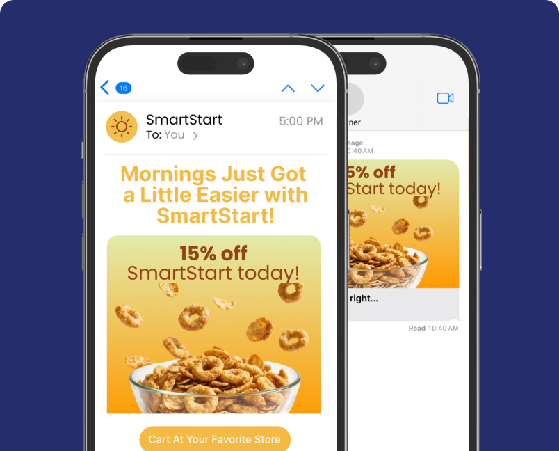 Mobile Promotions (Email + SMS)
